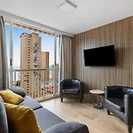 Reformed Sea Views Studio In Benidorm With Ac And Pool